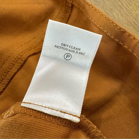 A.L.C. Paisley Shirt Dress Size 0 Cotton Hemp Blend Western Chic - Picture 16 of 16